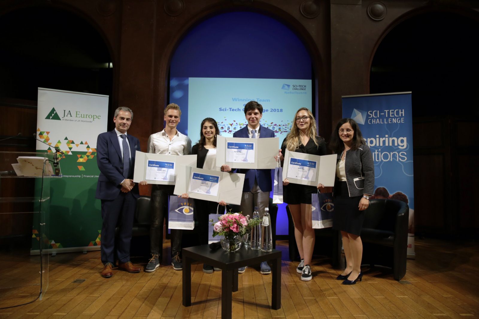 Vlaamse leerling van KA Pitzemburg Mechelen wint SCI-TECH Challenge 