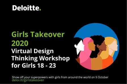 Schrijf je in voor de Girls Takeover van Deloitte