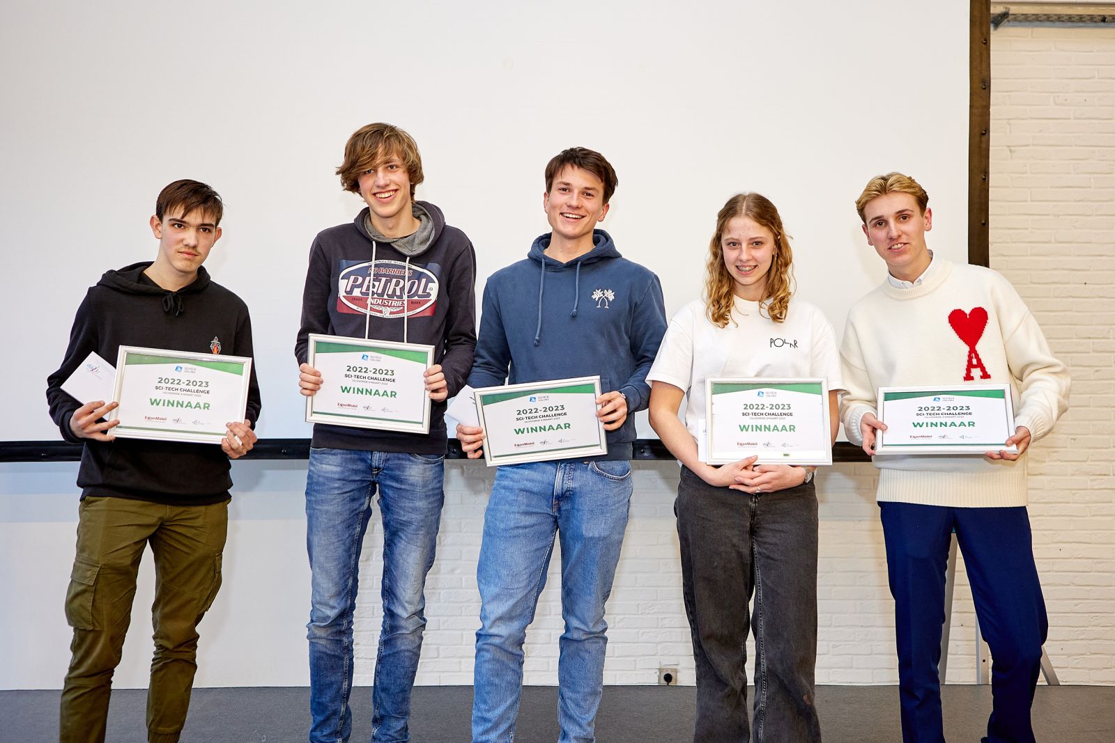 5 jongeren winnen Vlaamse Sci-Tech Challenge met innovatief concept voor een duurzamere schoolomgeving  
