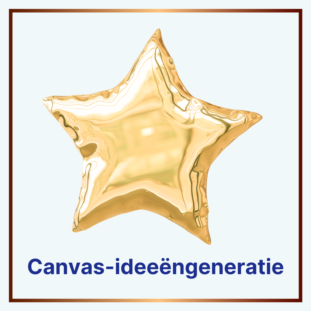 Challenge canvas – ideeëngeneratie (brainstormen)