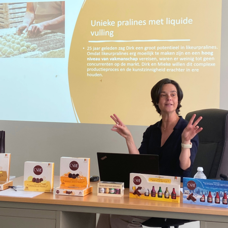 Mieke Vandenberghe, Chocolaterie Carré