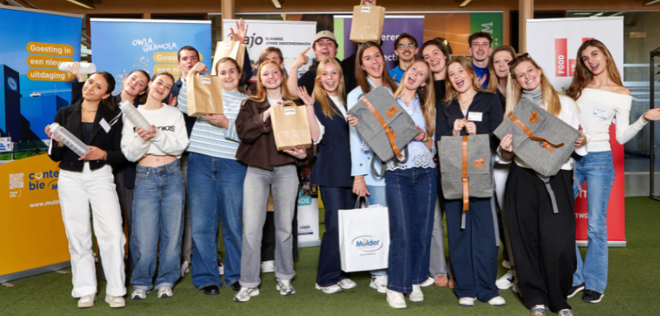 Van ontbijt tot vegan wafels: studenten tackelen échte food challenges tijdens Food at Work Innovatiekamp